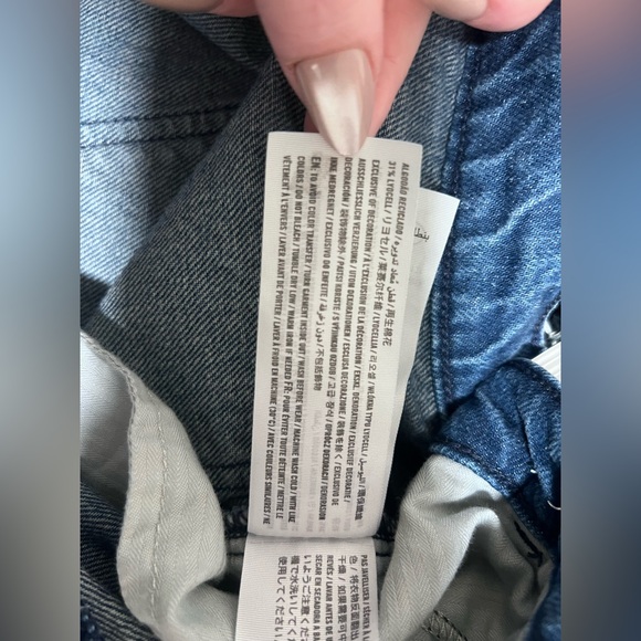 Abercrombie & Fitch Mid Rise Mom Jeans Women’s 31/12, Cotton/Lyocell Blend - Picture 7 of 8